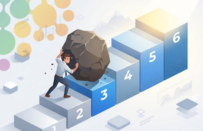 Las 6 etapas del crecimiento empresarial y el estancamiento del líder según la Neurotransformación.
