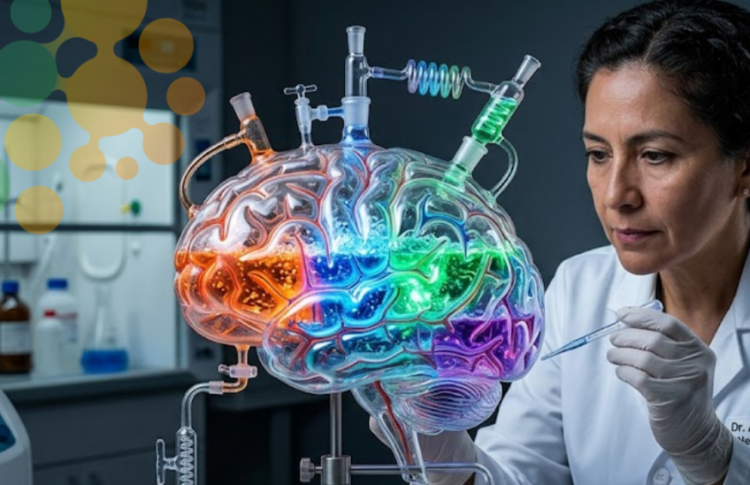 La química del cerebro y la ganancia secundaria en psicología mediante la Neurotransformación.
